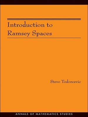 cover image of Introduction to Ramsey Spaces (AM-174)